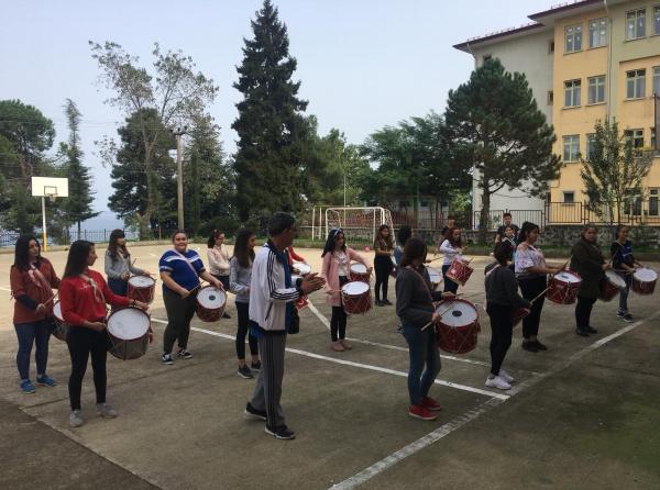 Okulumuz Bandosu 29 Ekim Cumhuriyet Bayramı Hazırlıklarını Sürdürüyor