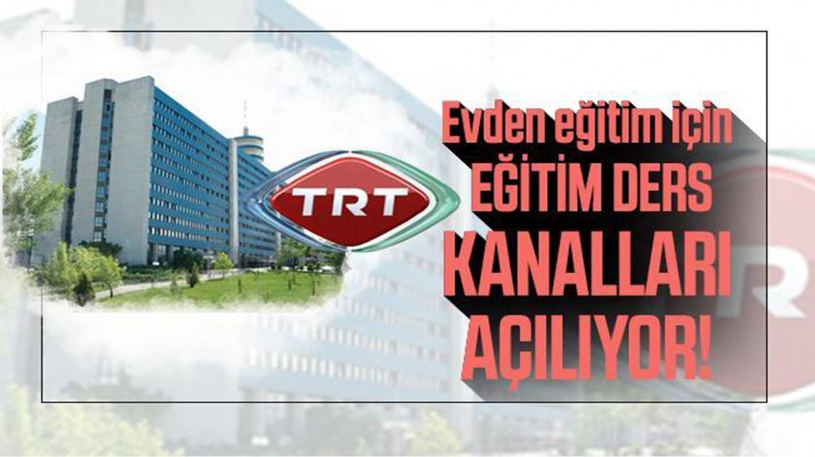 TRT eğitim kanallarının frekans bilgileri