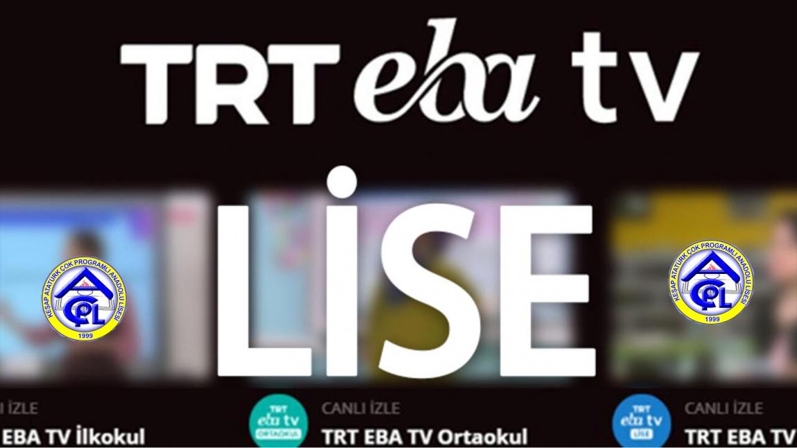 TRT EBA Kanallarında Hafta Sonu Yayın Akışı